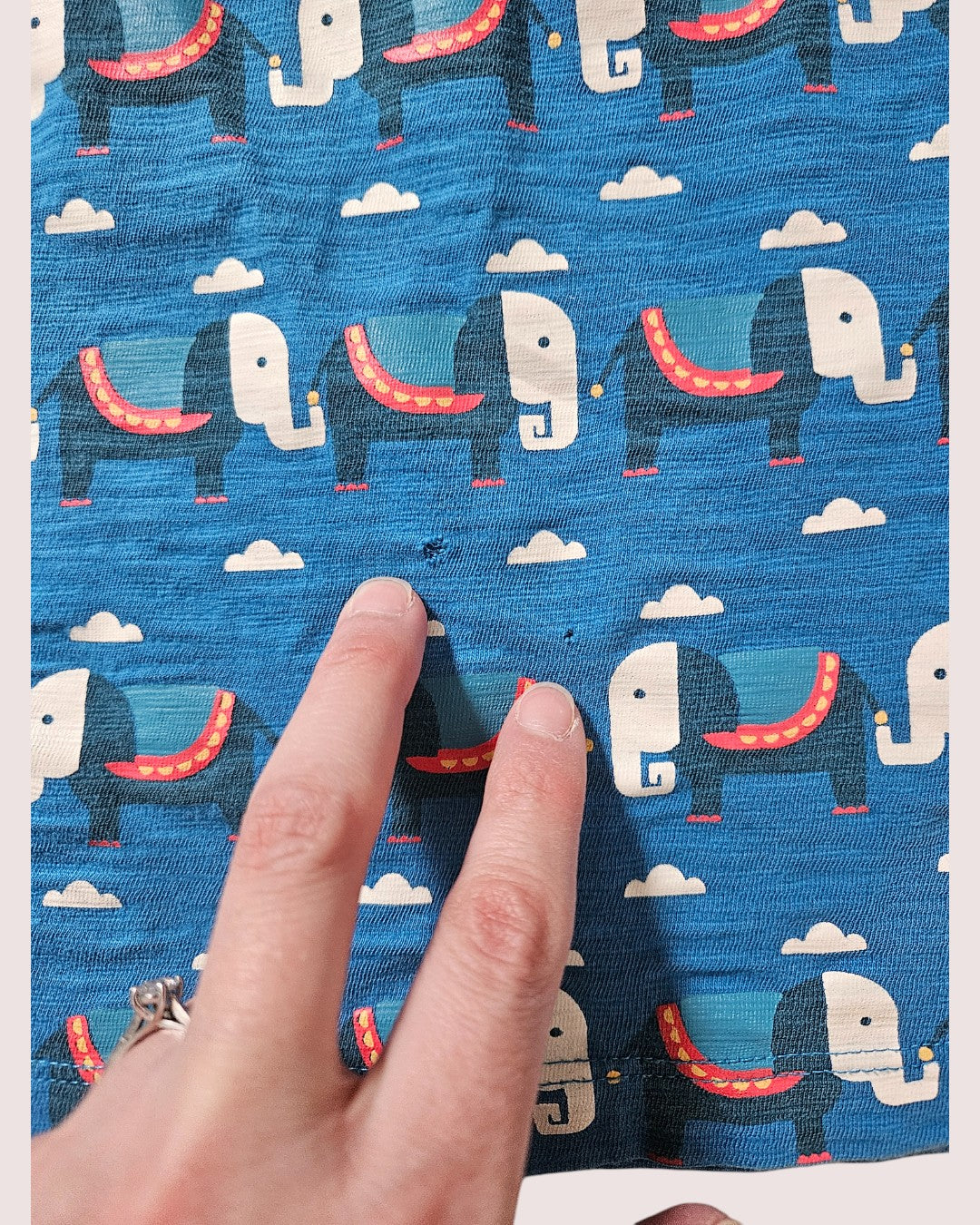 Little Green Radicals elephant dress 4-5y