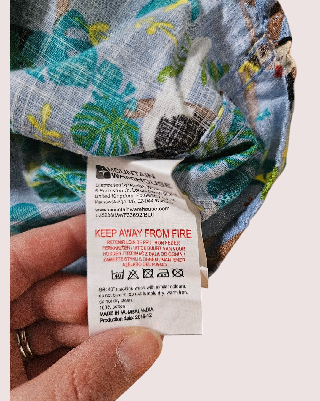 Mountain Warehouse button up 5-6y