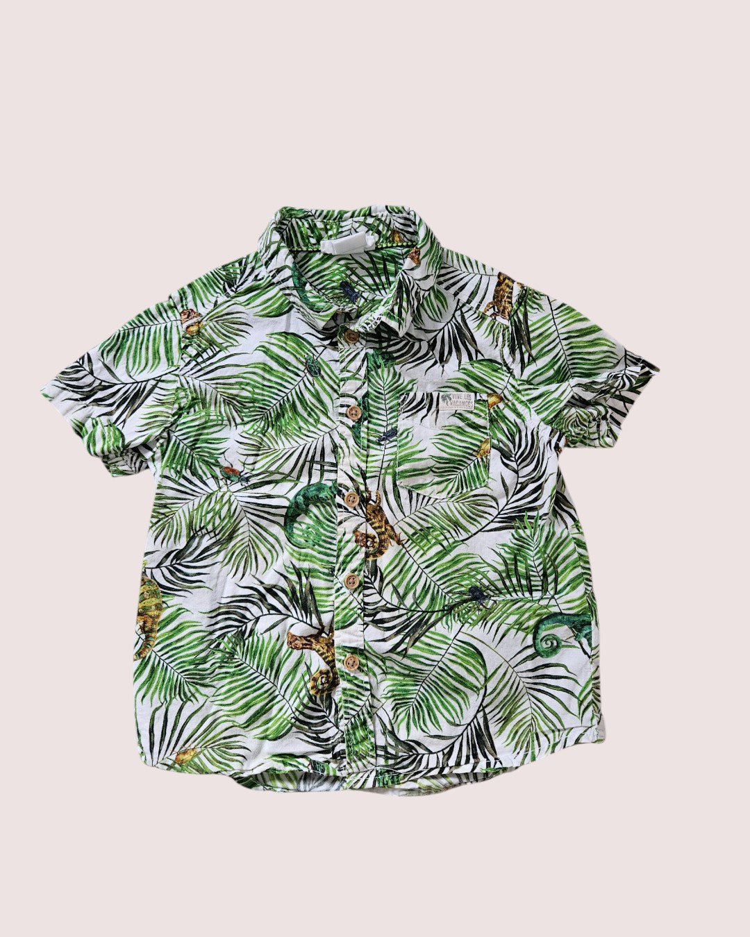 H&M button up shirt 1.5-2y