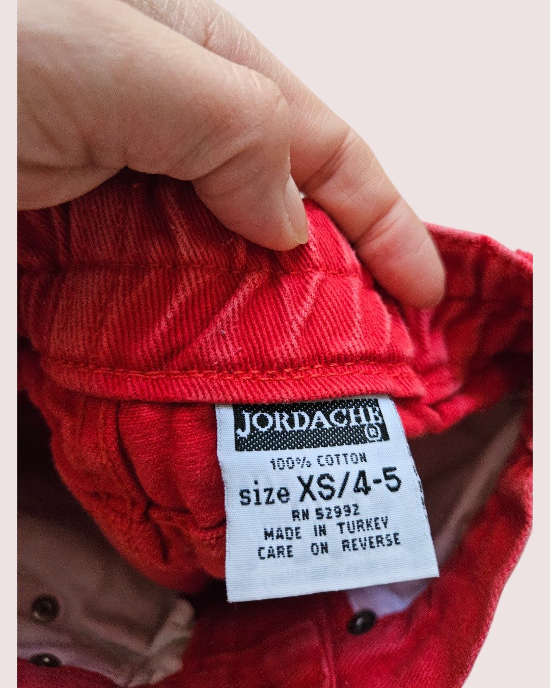 Vintage Jordache jean shorts Tagged XS 4/5