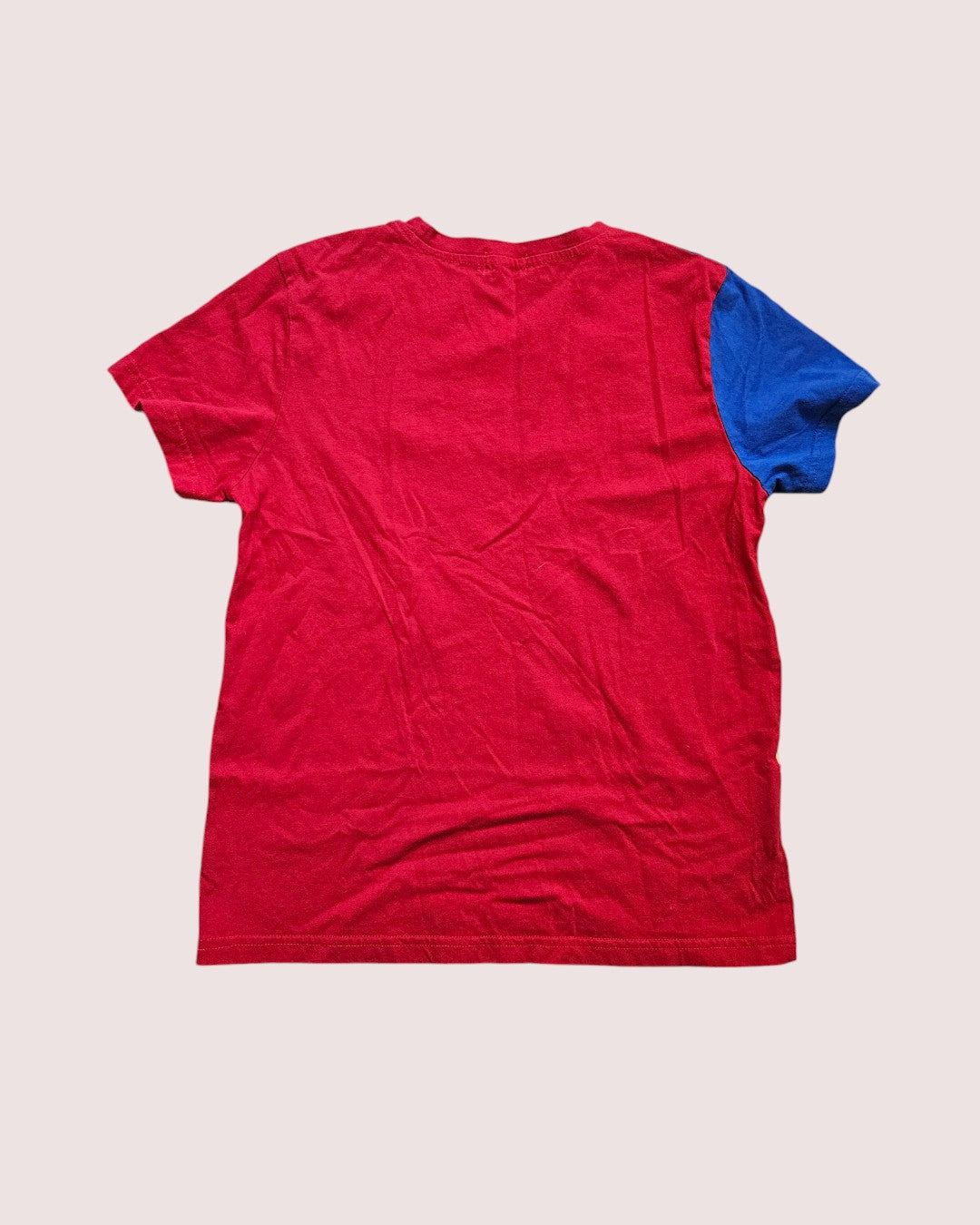Colourblock tee Tagged 160, about 14-16Y