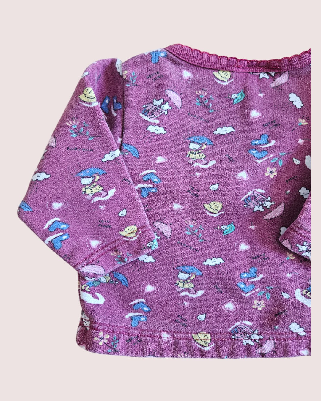Vintage Saan for kids two piece sweat suit 18M