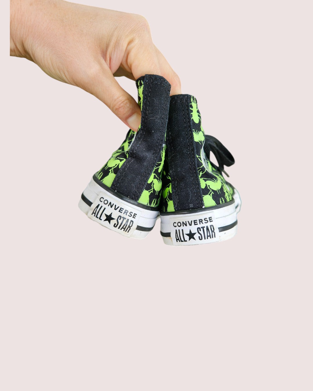 Converse All Star Glow in the dark bug high tops C11