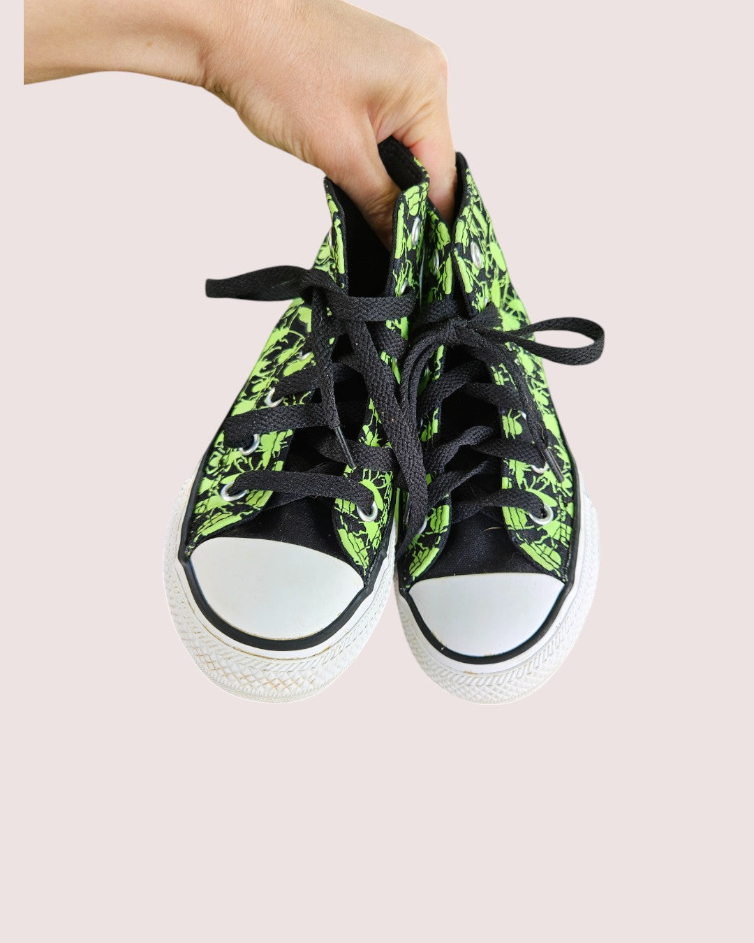 Converse All Star Glow in the dark bug high tops C11