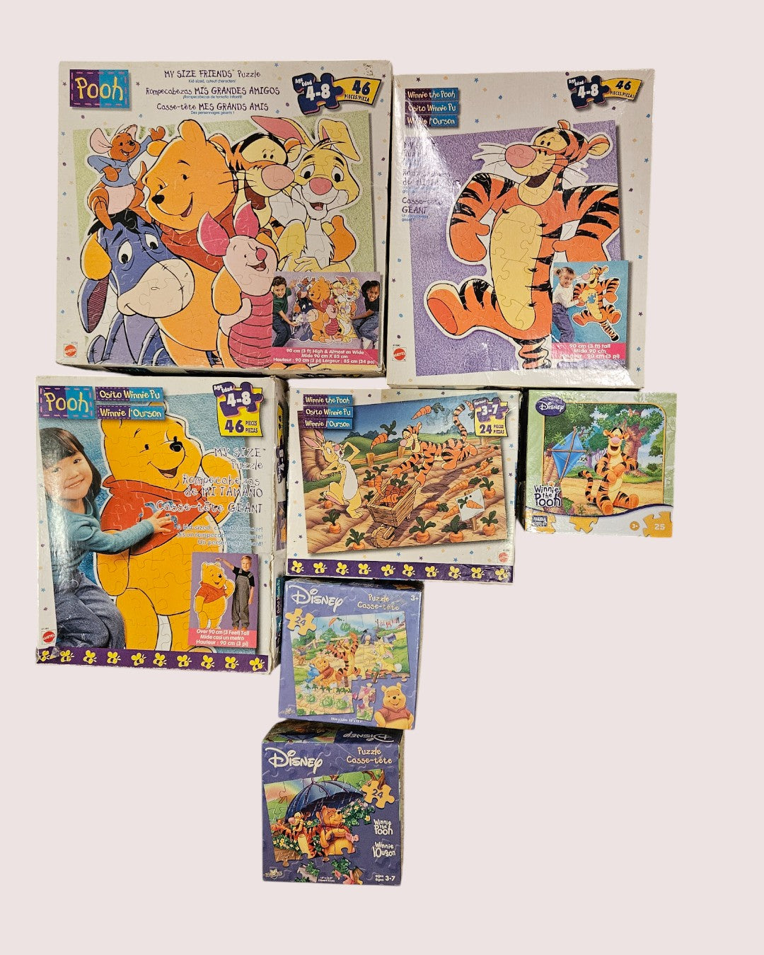 Vintage Winnie the Pooh puzzles