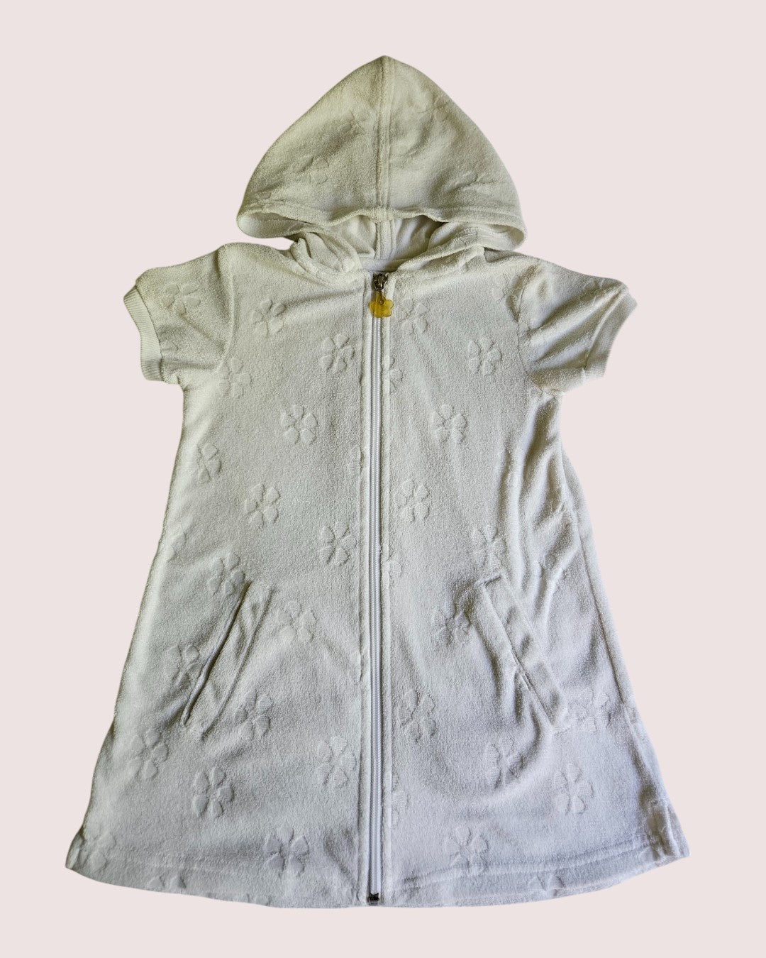 Vintage Sand n Sun terry hooded beach cover tagged 6, but best fit 3-4T IMO
