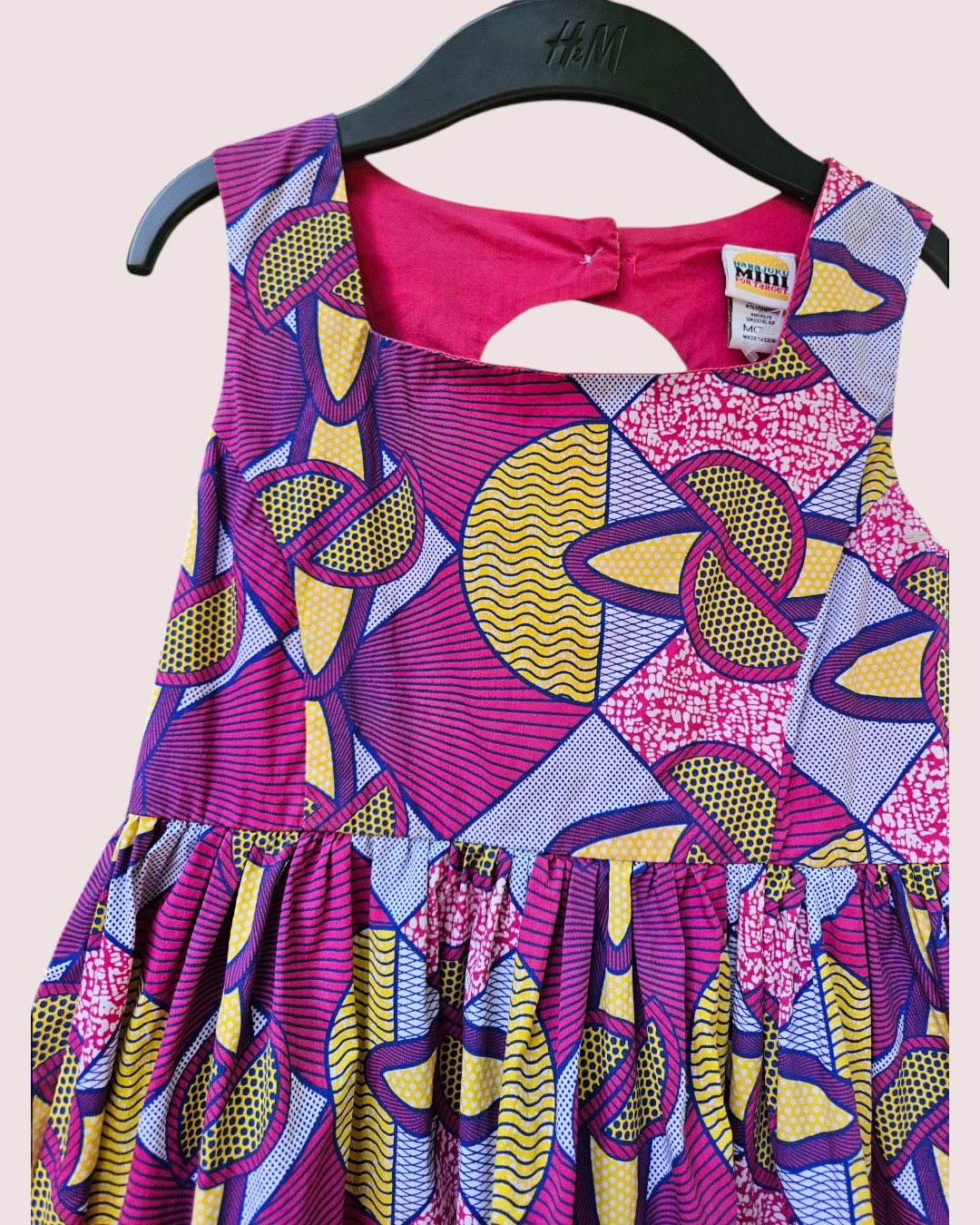 Harajuku Mini abstract print dress Size 7/8