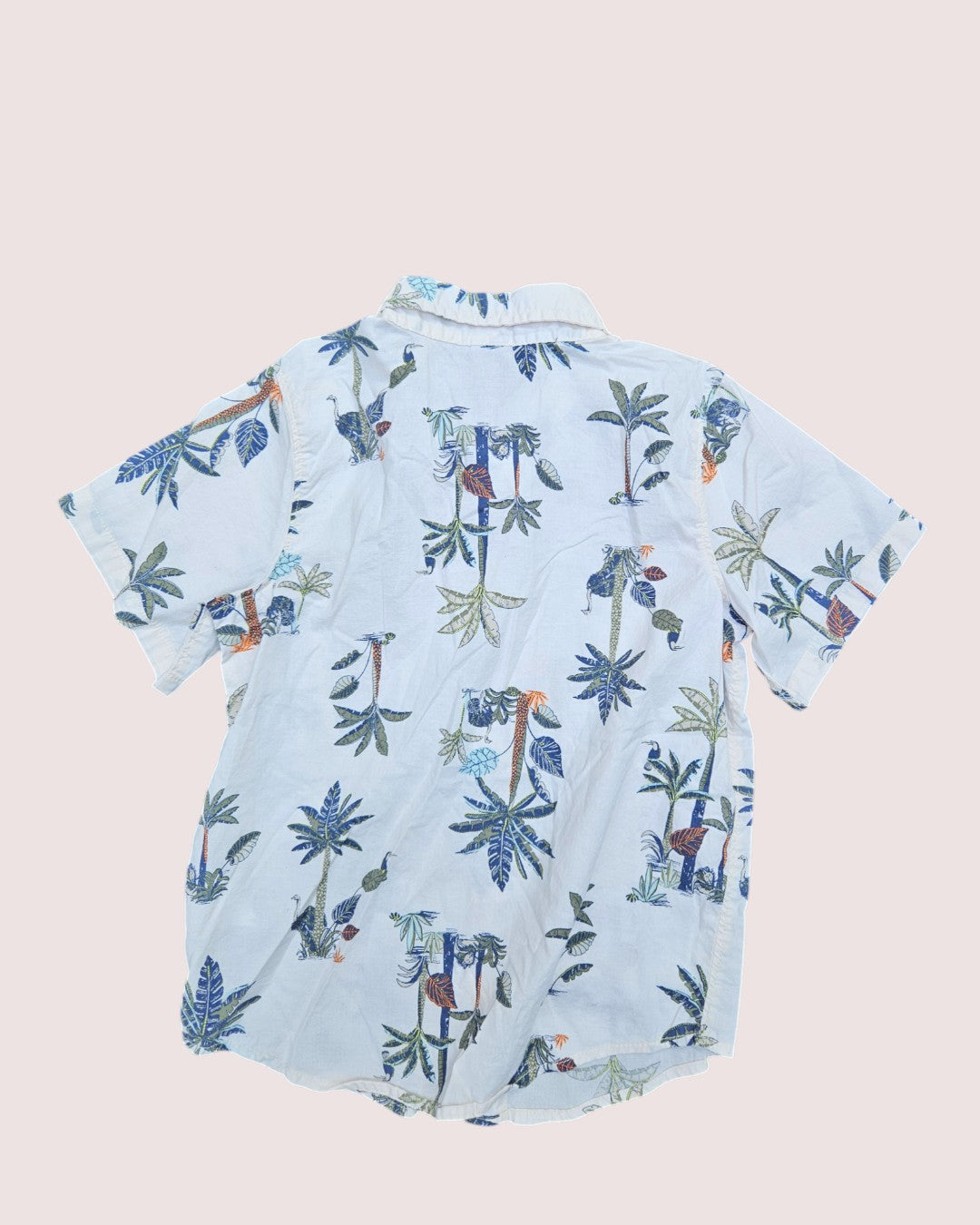 Old Navy tropical button up shirt 5T