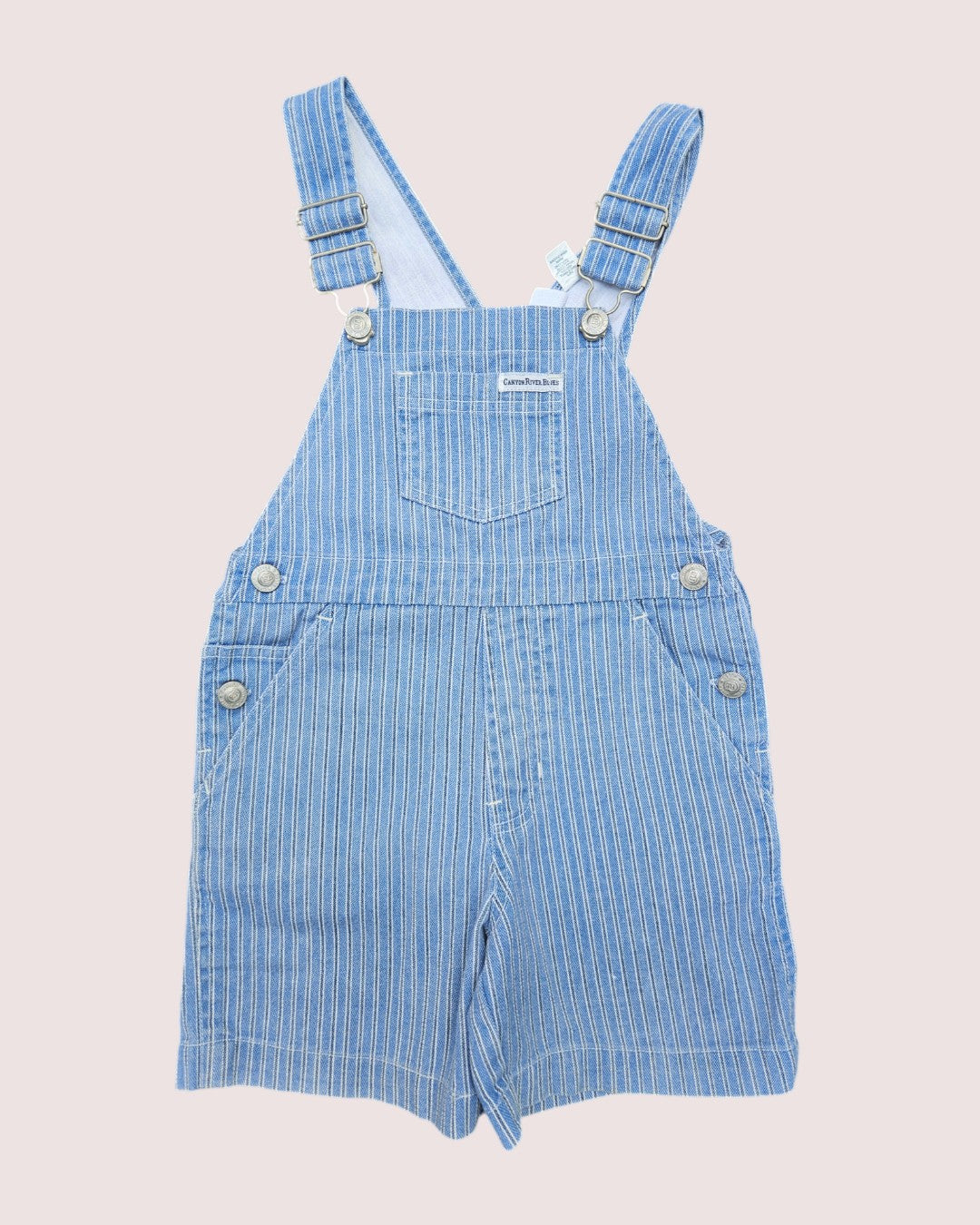 Vintage striped shortalls Tagged S/4T