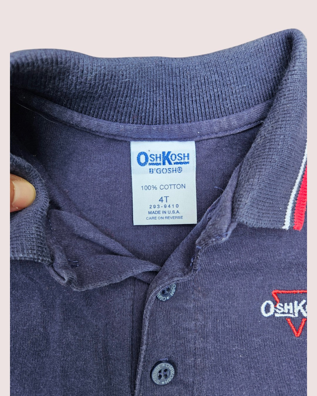 Vintage Oshkosh polo 4T