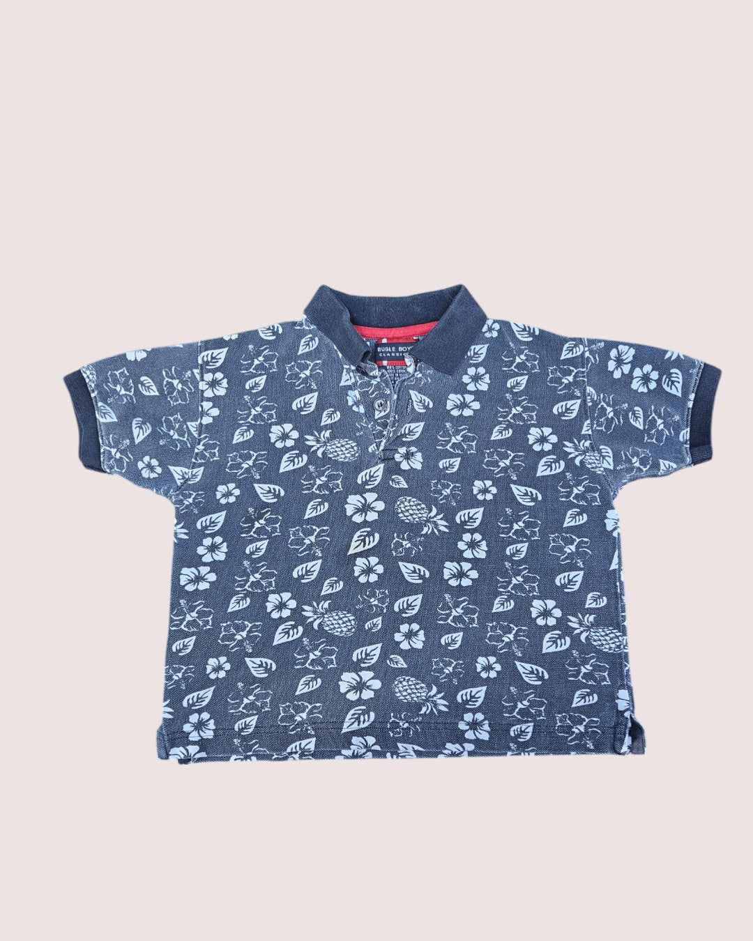 Vintage Bugle Boy short sleeve polo 5T