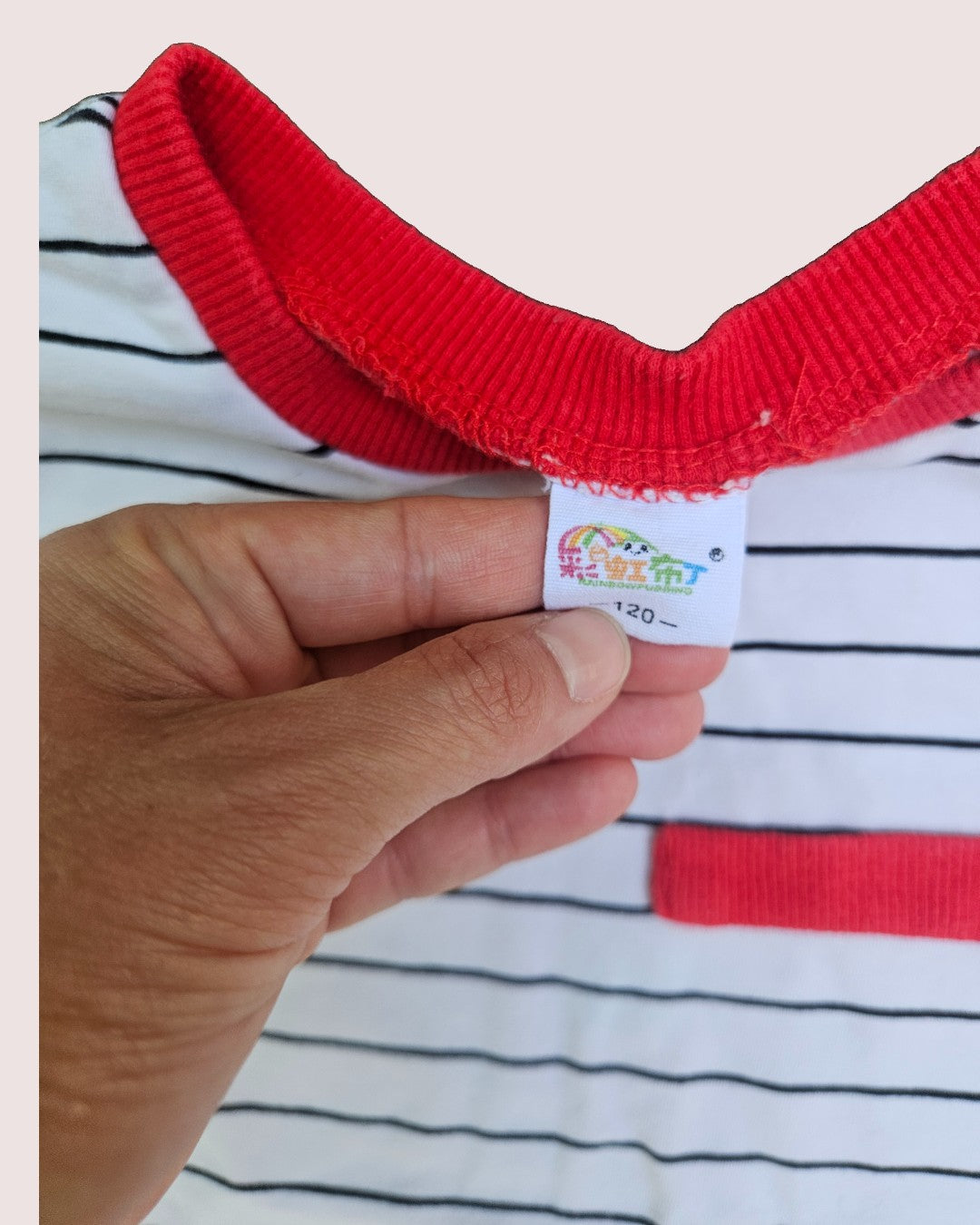 Striped tee 3-5T
