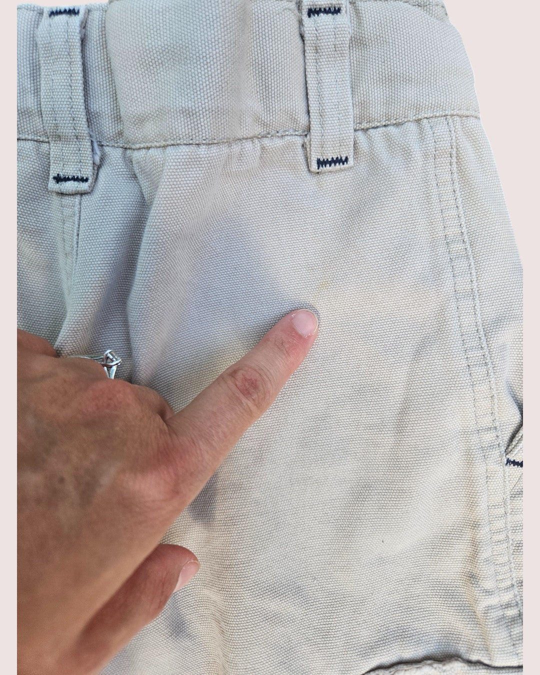 Vintage Please Mum cargo shorts Youth S 4-5T