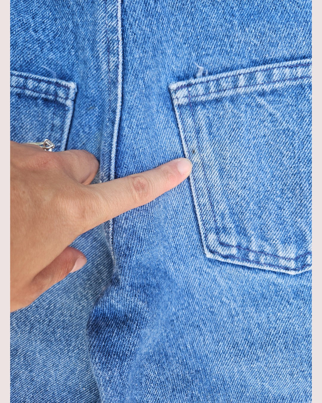 Vintage Health Tex pleat front jean shorts 4T