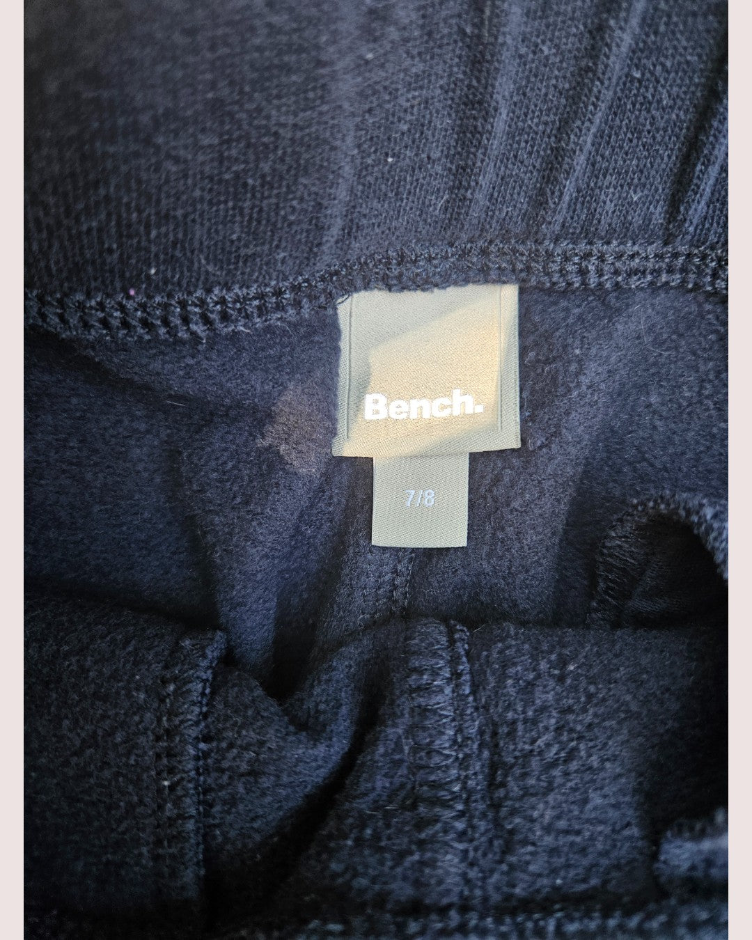 Bench navy sweats 7/8
