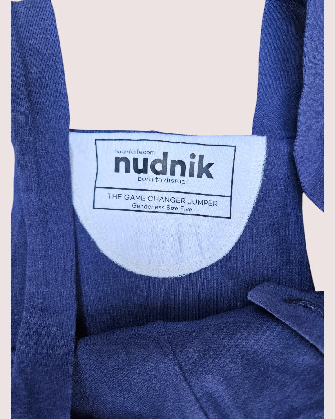 Nudnik navy overalls Size 5 NWT