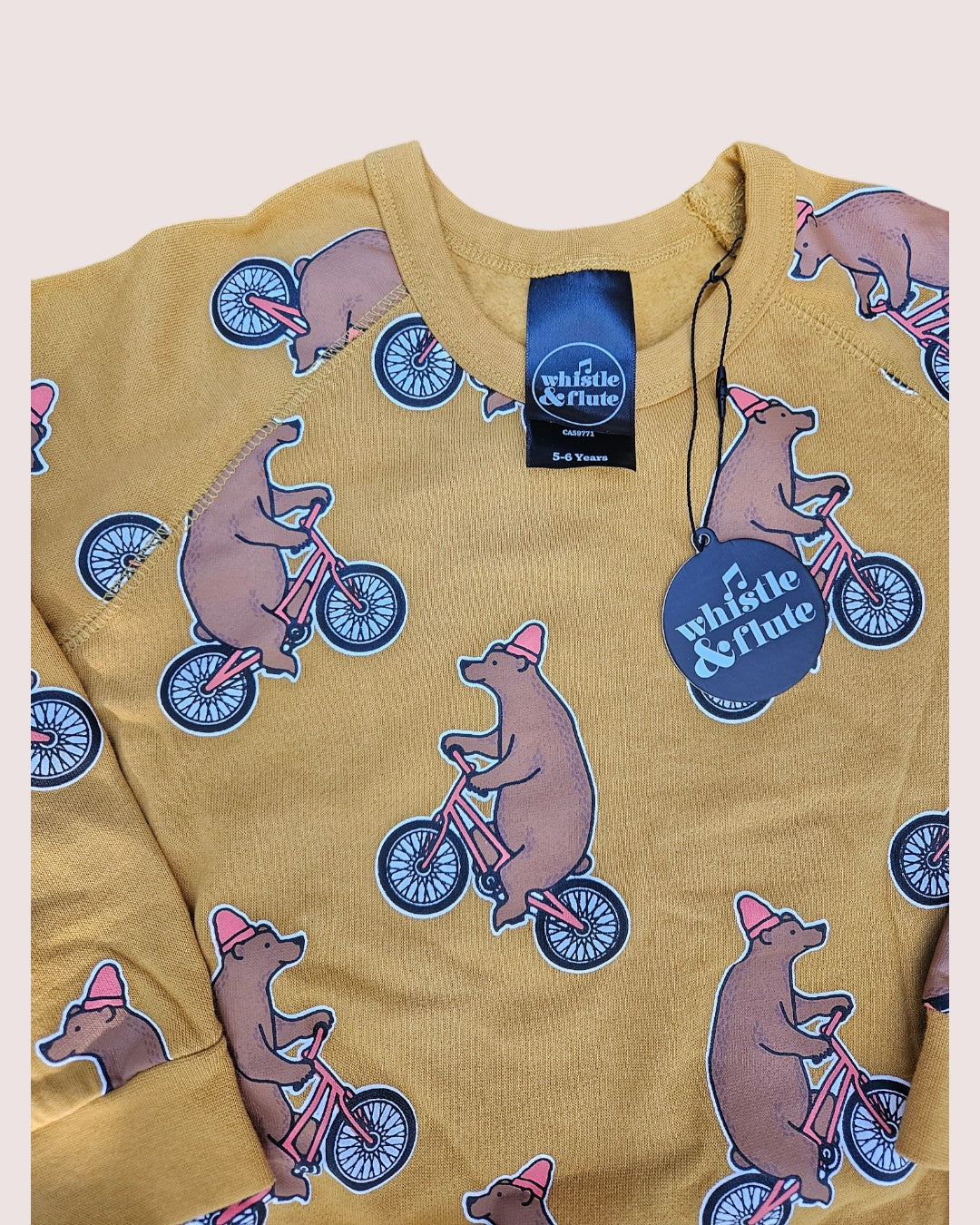 Whistle and Flute crewneck 5-6Y NWT