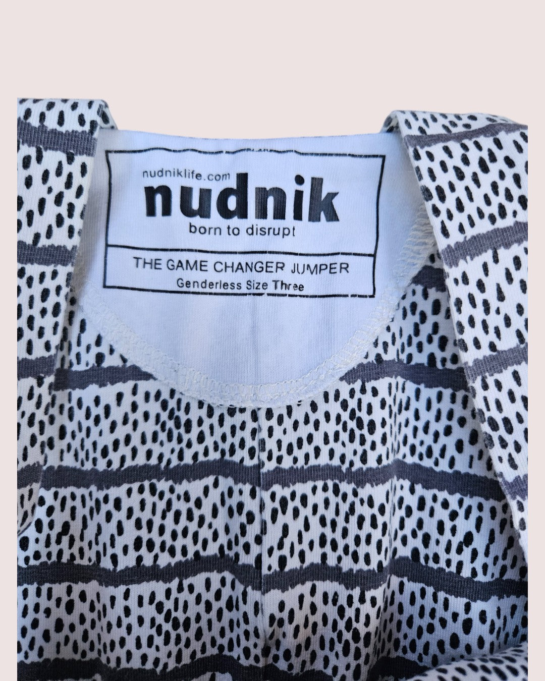 Nudnik genderless jumper overalls Size 3
