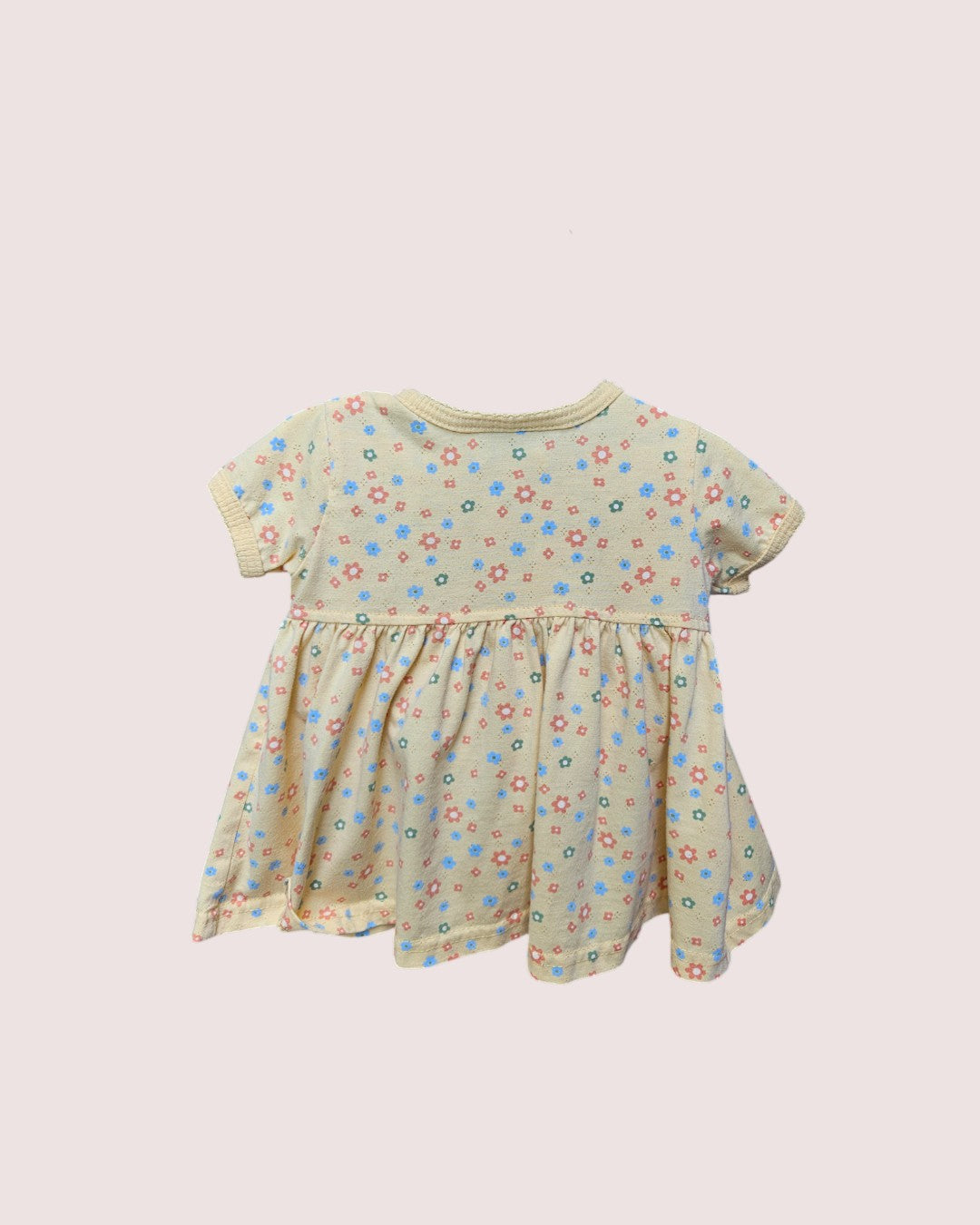 Vintage baby boots dress and bloomers set 9-12m
