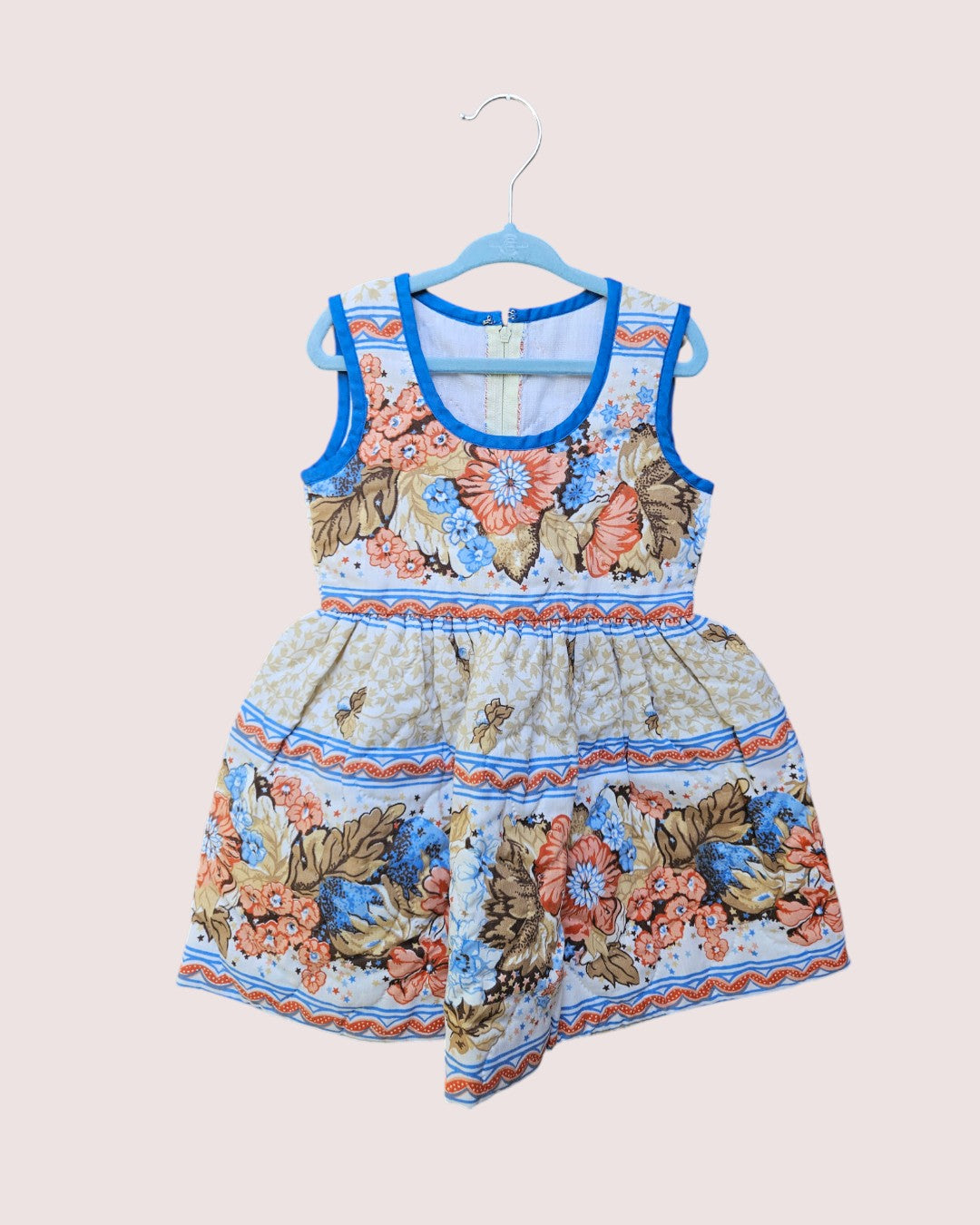 Handmade dresses from quilt material 2-4T