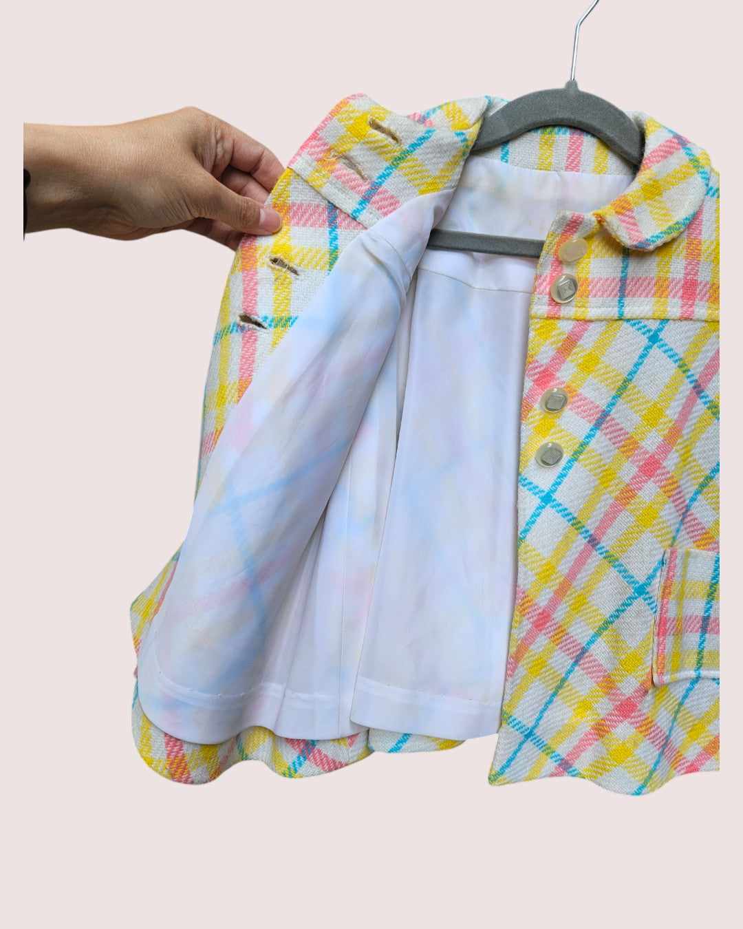 Vintage peacoat, lined 2-3T