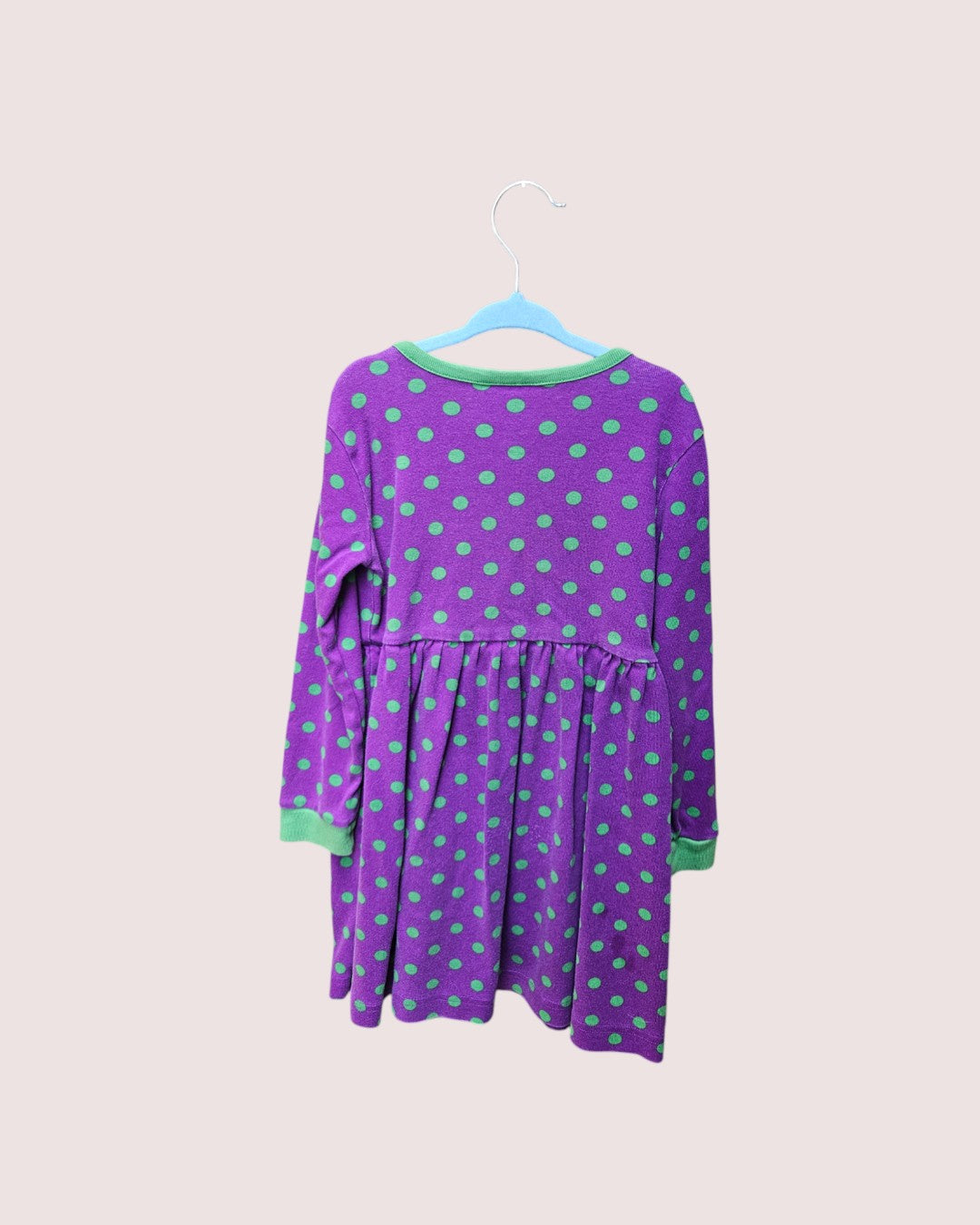 Hanna Andersson polka dot dress 4-5Y