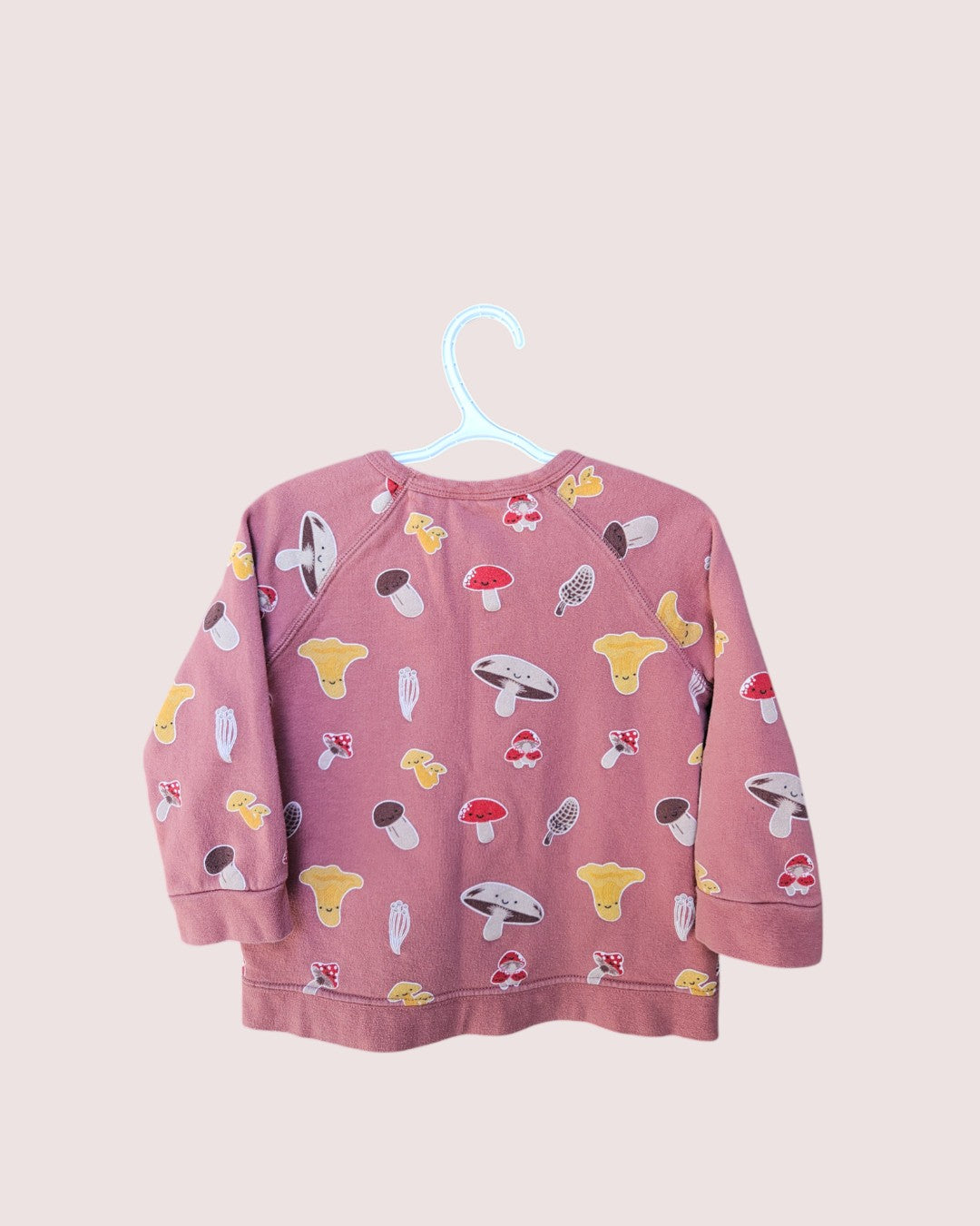 Whistle and Flute mushrooms crewneck Size 3-4