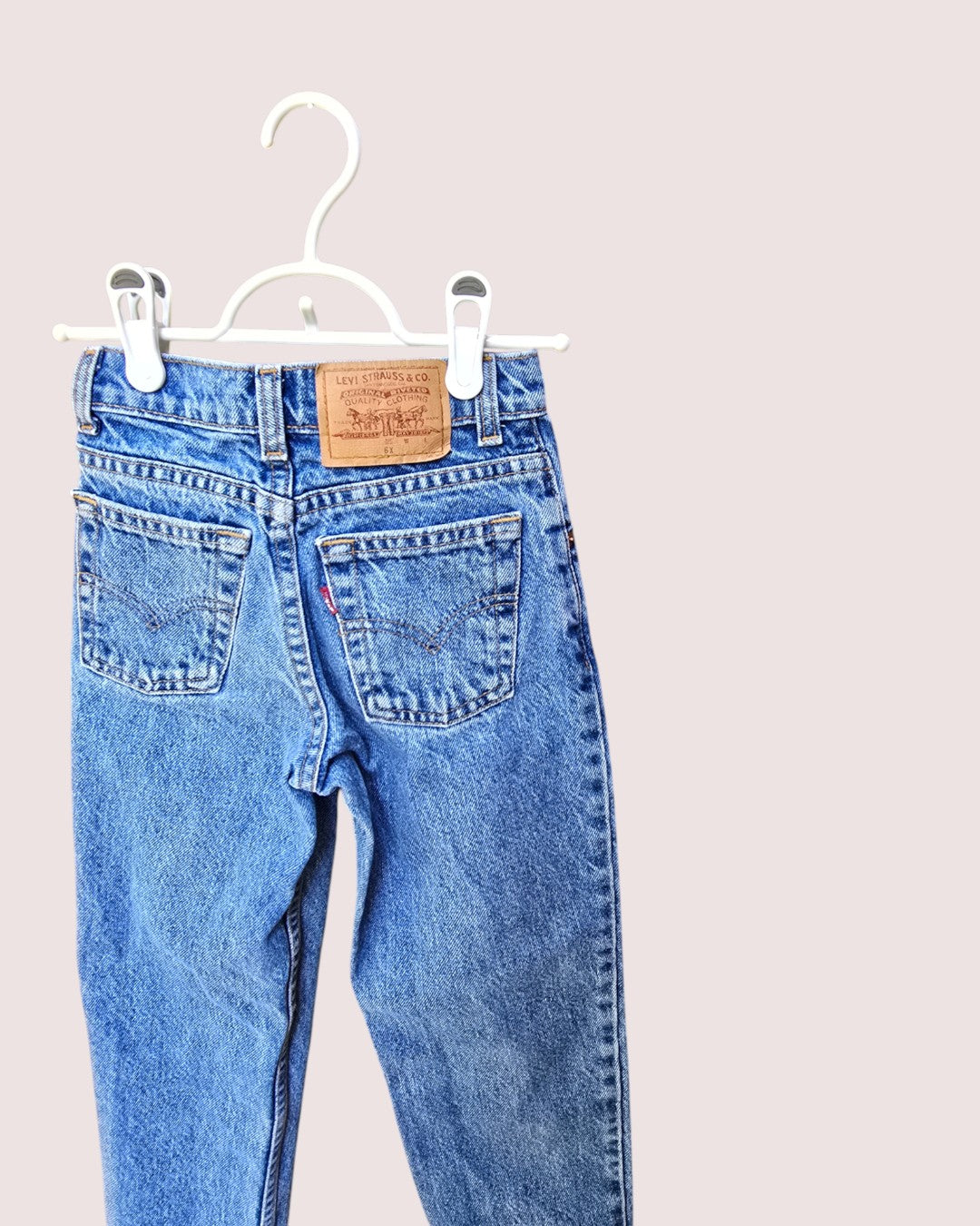 Vintage light wash Levi's Tagged 6X