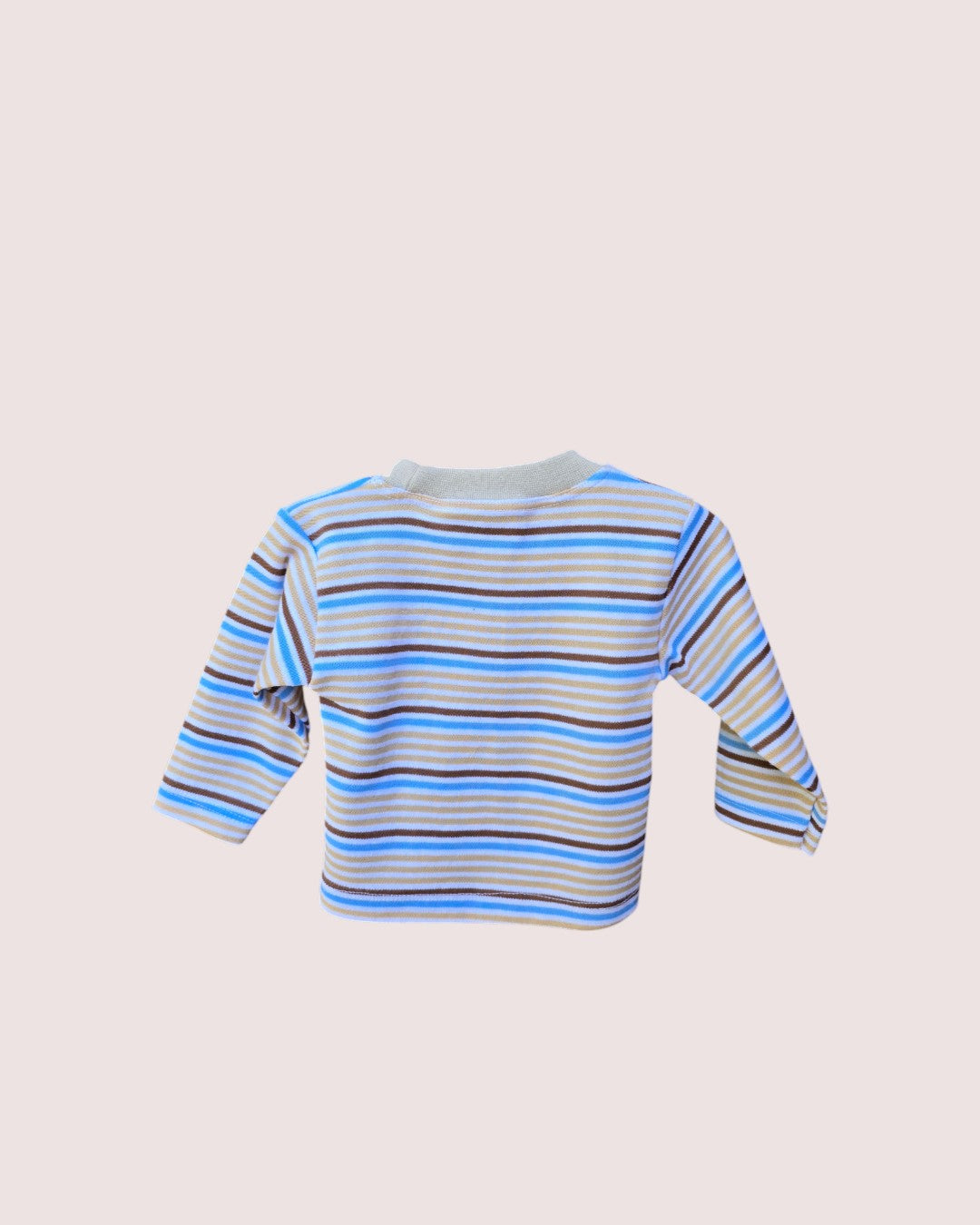 Cotton striped long sleeve 12-18m