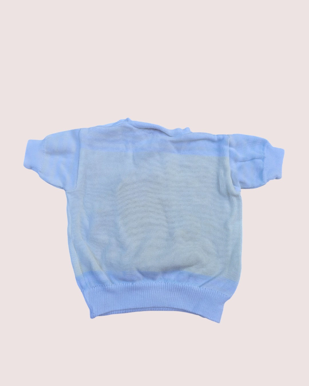 Cotton knit milk tee Made in Italy 3-9m