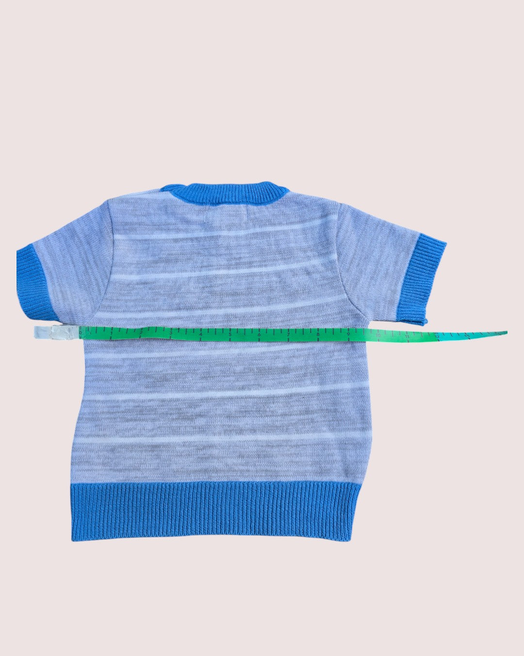 Acrylic knit tee 6-9m