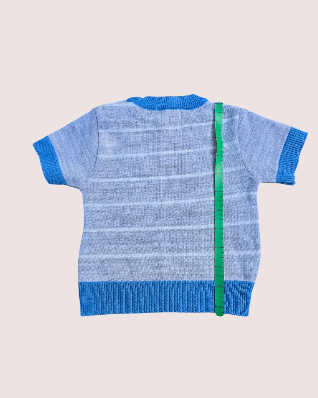 Acrylic knit tee 6-9m