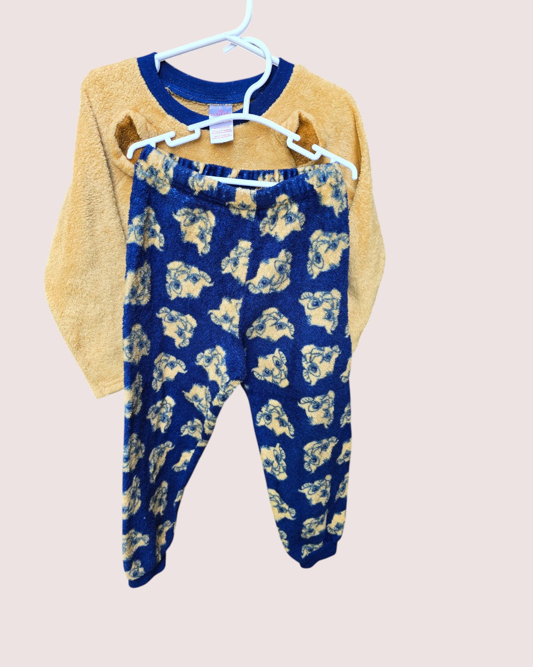 Lion King fleece pjs with 3D ears Size 4/5