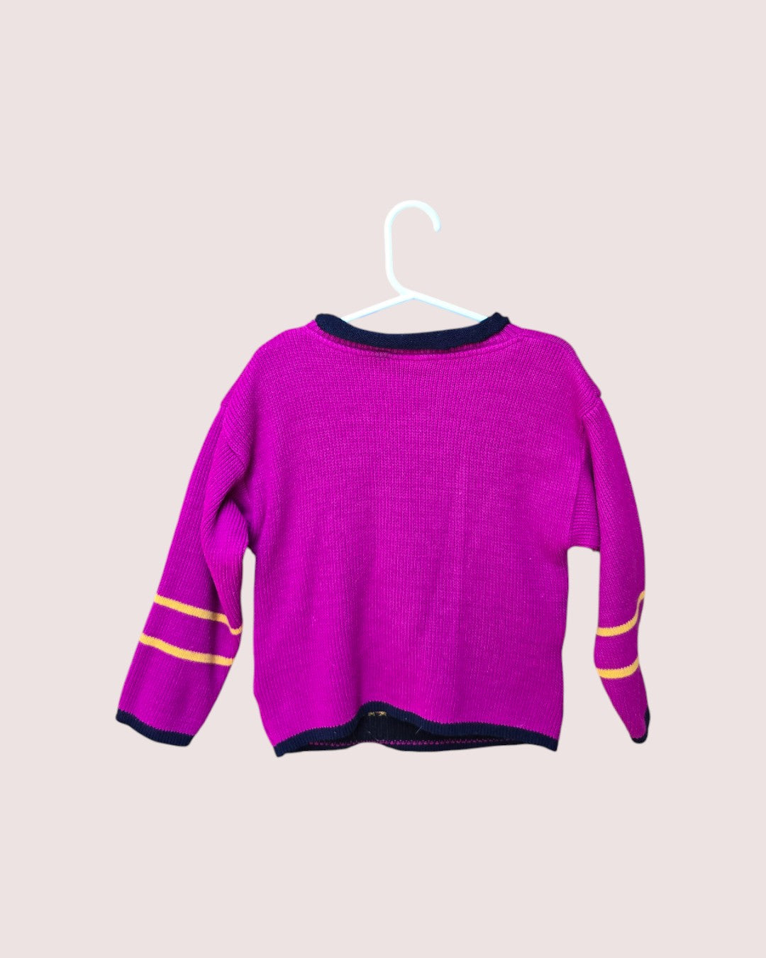 Vintage Pooh and piglet knit sweater with roll collar Tagged 6