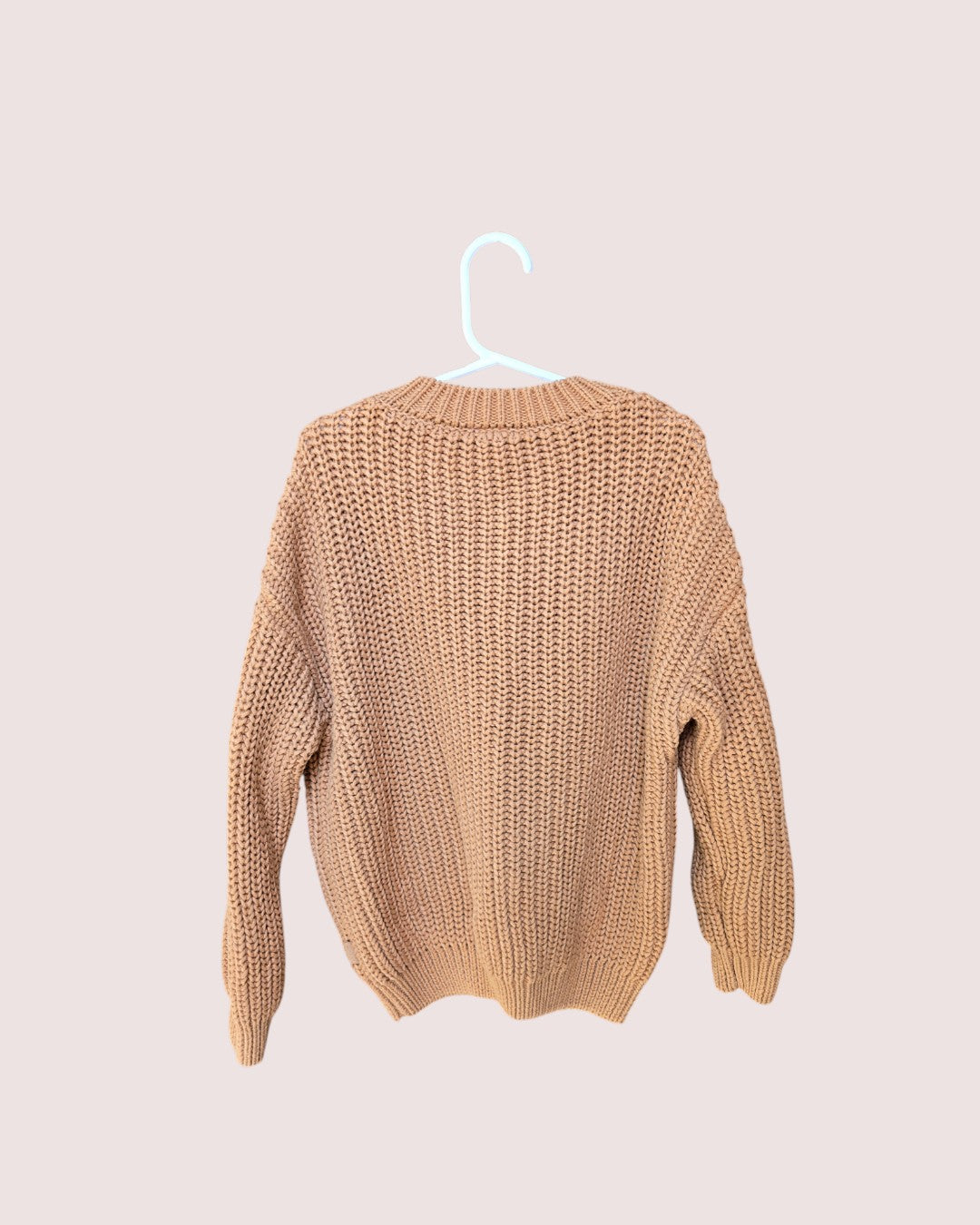 Goumi kids organic cotton knit sweater 4-5t but fit super oversized