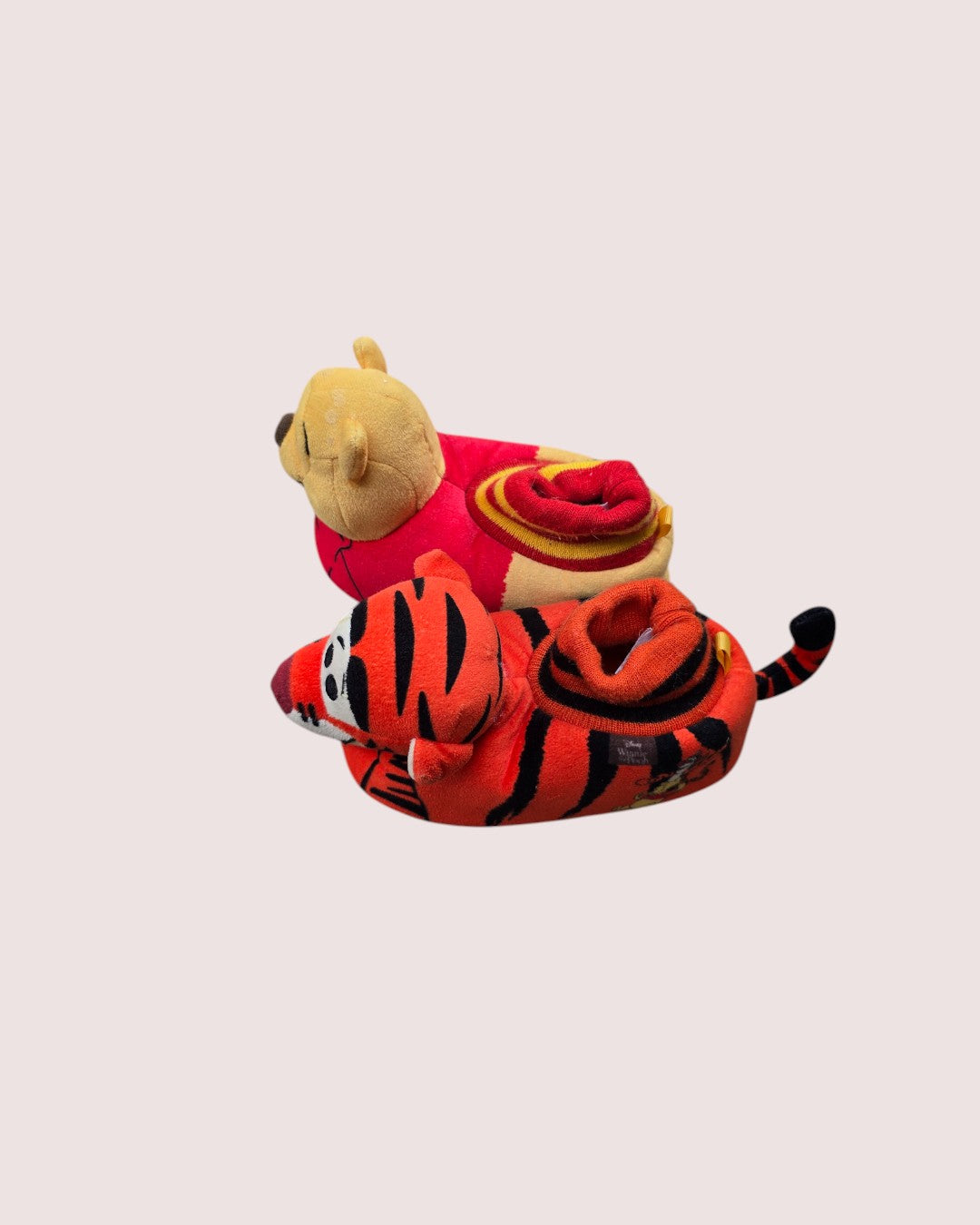 Disney Pooh and Tigger mismatched slippers US size 9-10