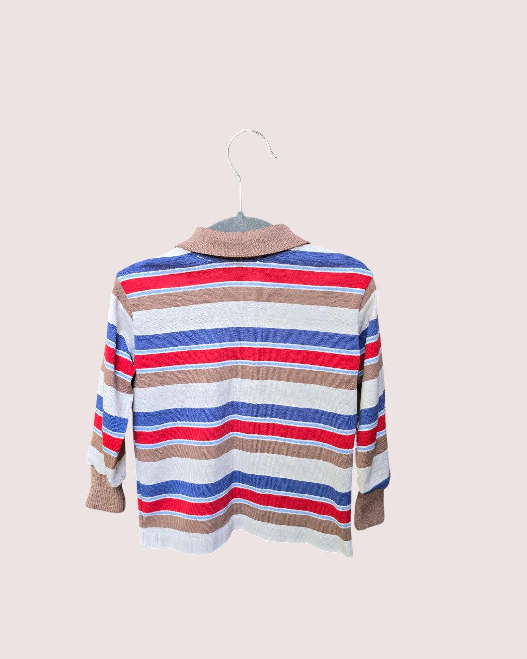 Vintage HealthTex striped polo long sleeve Size 4