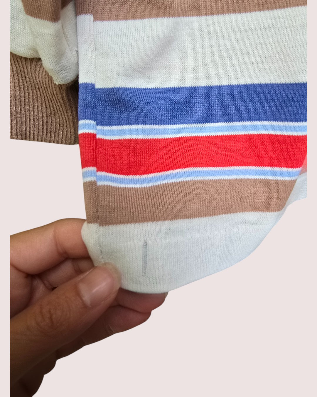 Vintage HealthTex striped polo long sleeve Size 4