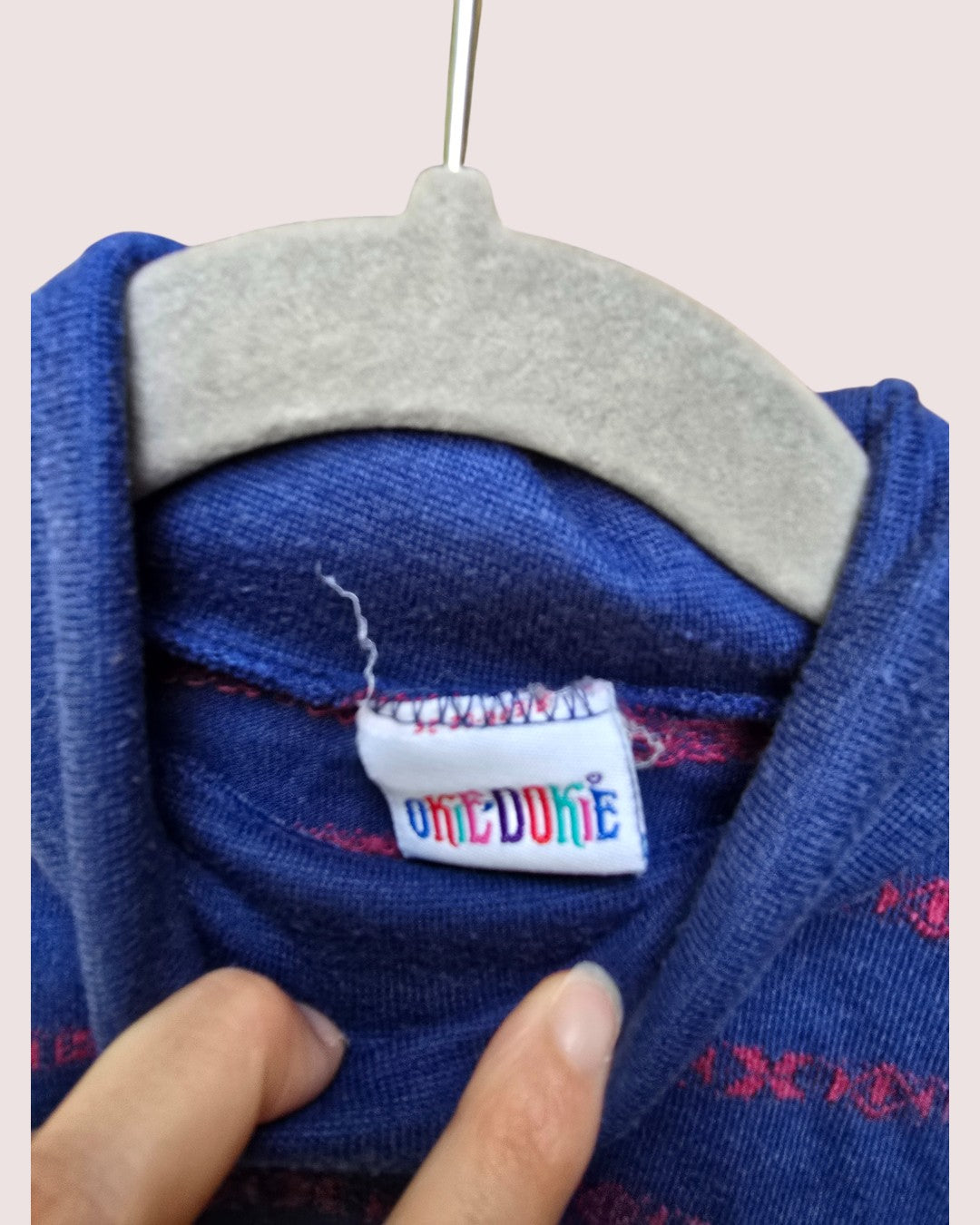 Vintage Okie Dokie striped turtleneck 4T