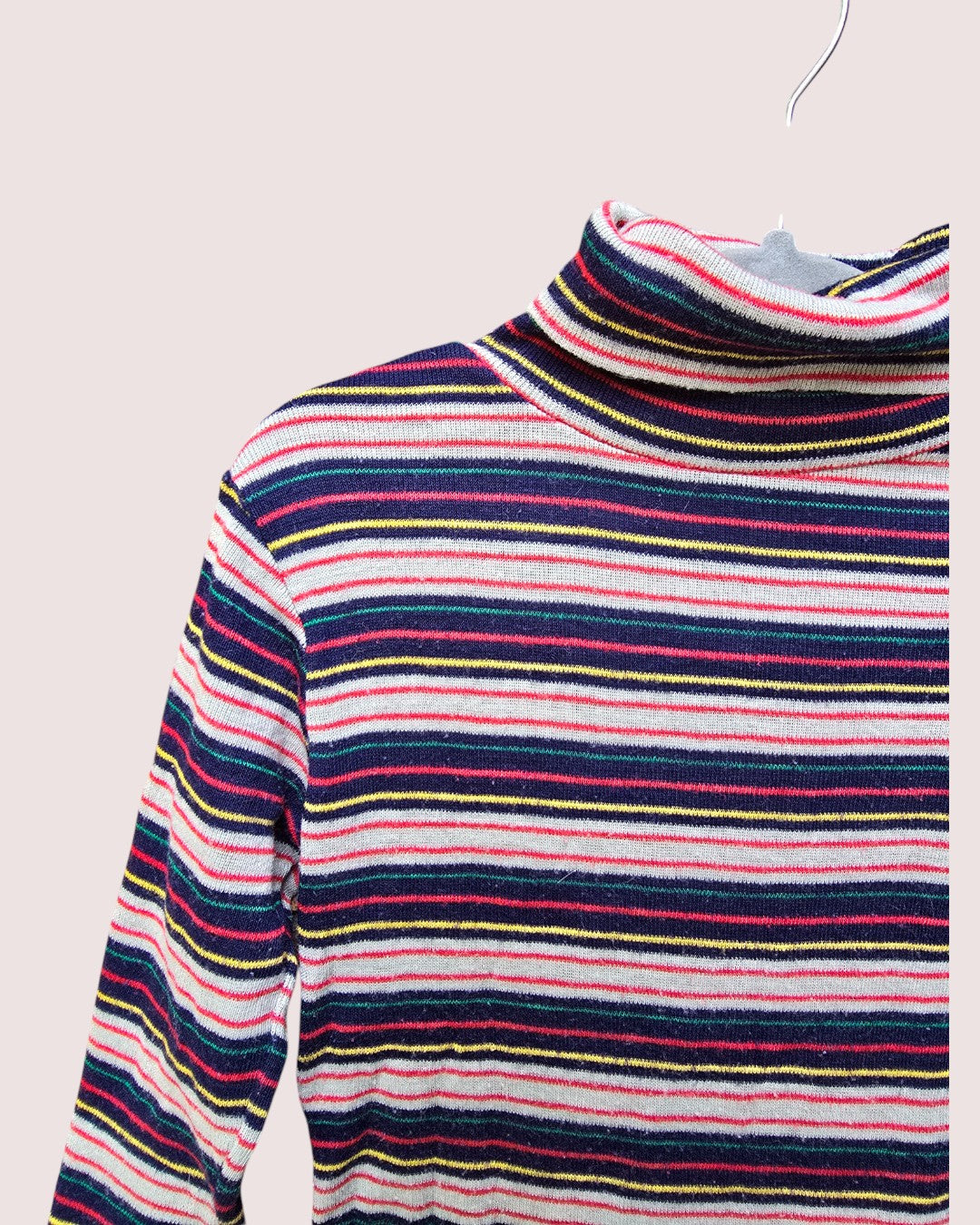 Vintage Zellers striped long sleeve best fit 4-5T