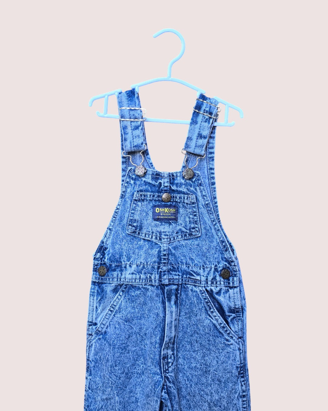 Vintage Oshkosh acid wash overalls Size 5