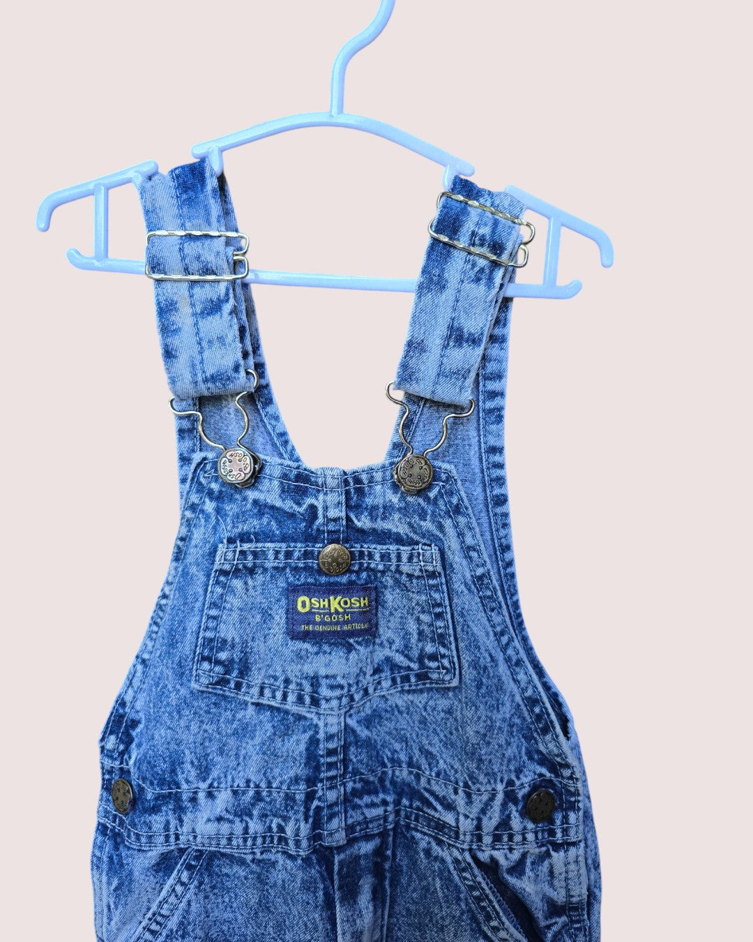 Vintage Oshkosh acid wash overalls Size 5