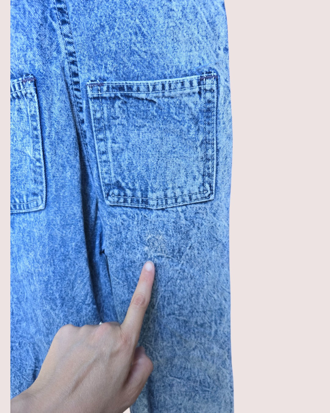Vintage Oshkosh acid wash overalls Size 5