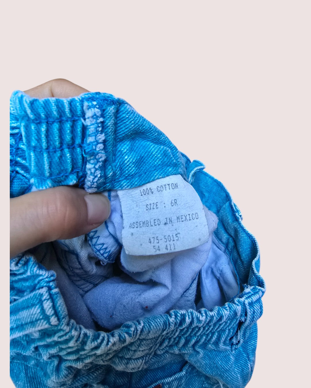 Vintage Oshkosh turquoise jeans Tagged 6R