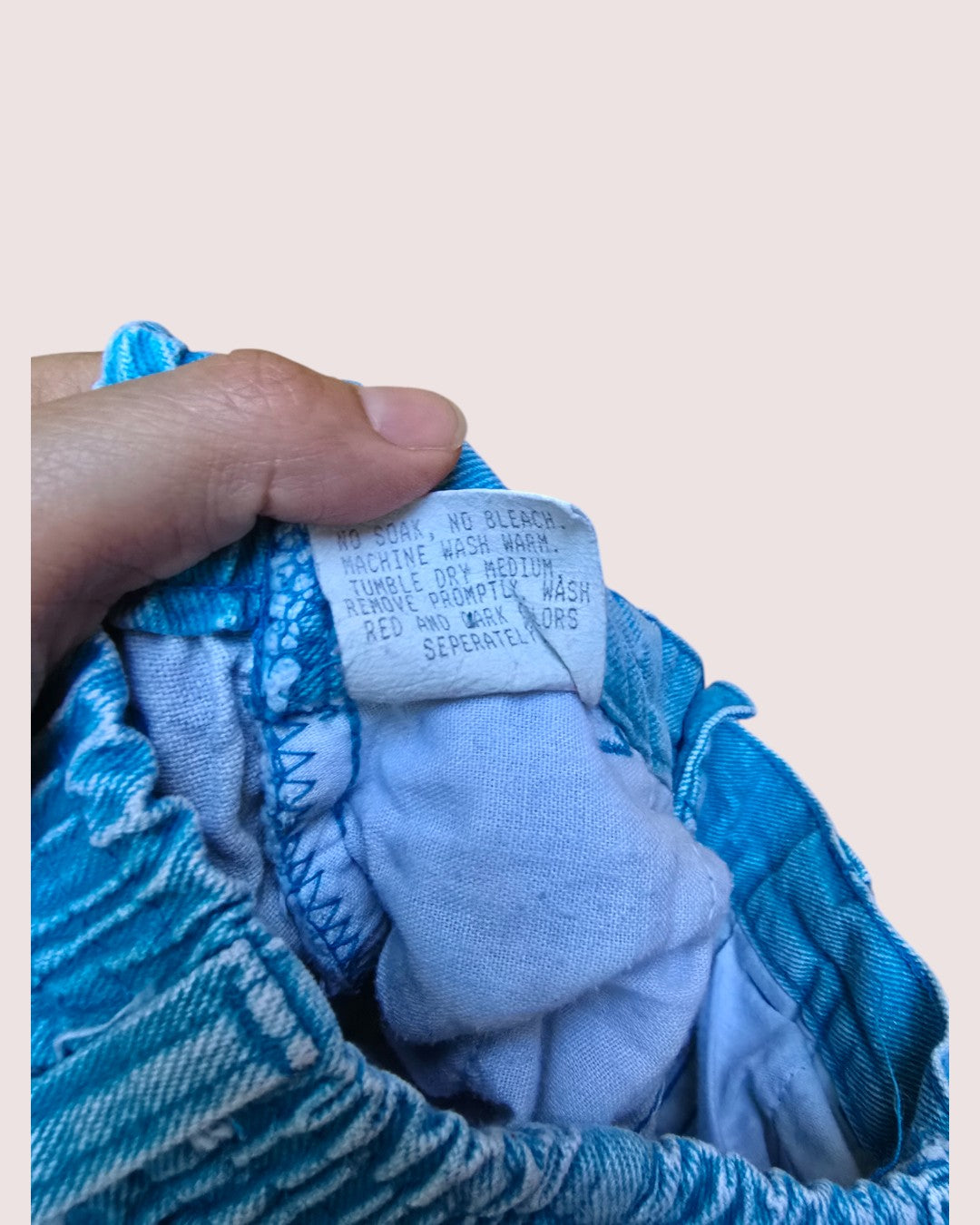Vintage Oshkosh turquoise jeans Tagged 6R