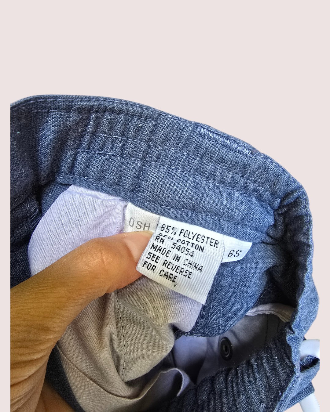 Vintage Bugle Boy trousers Tagged 6 slim