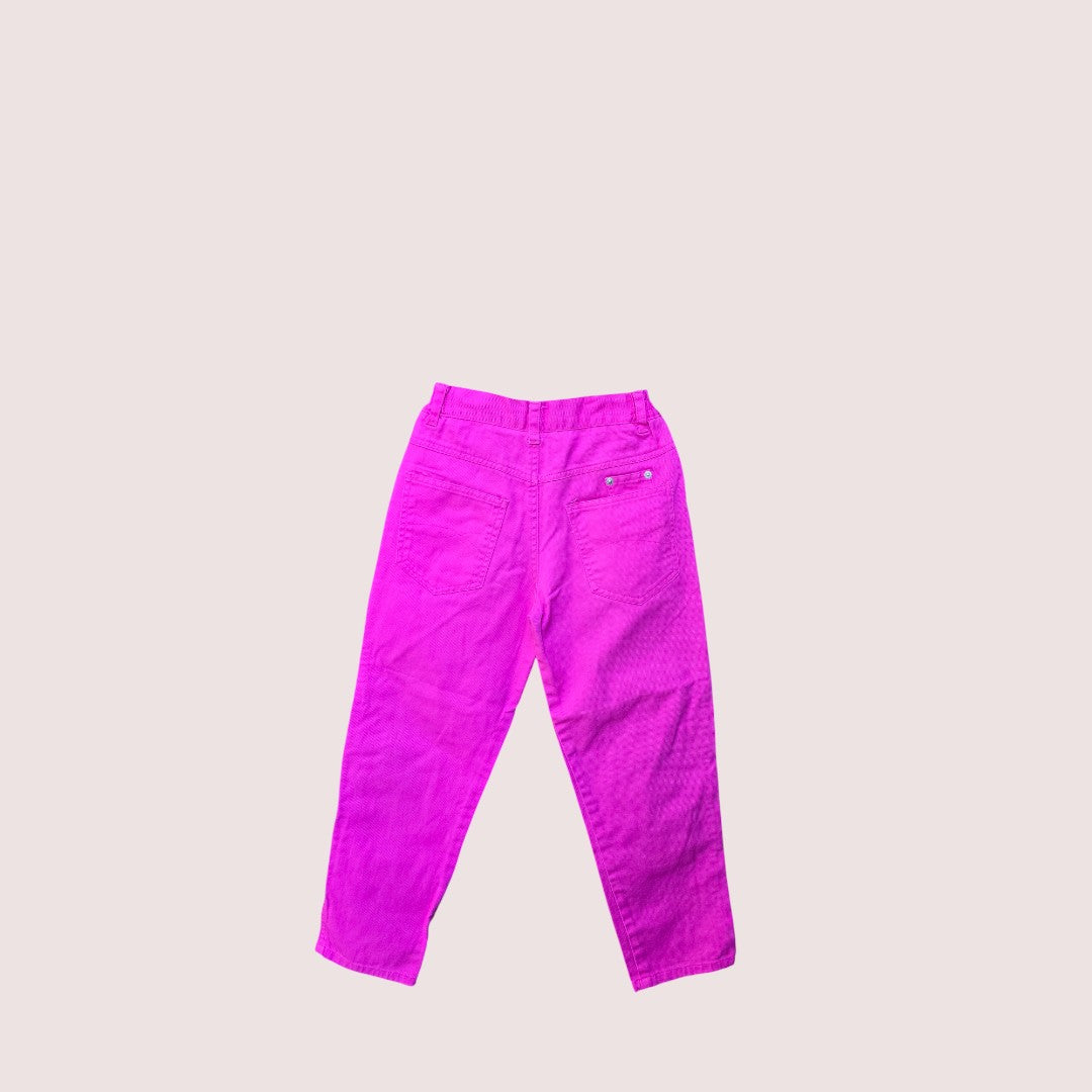 Vintage hot pink jeans Tagged 8
