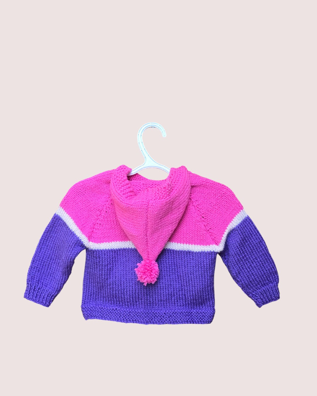 Handknit cardigan 12m