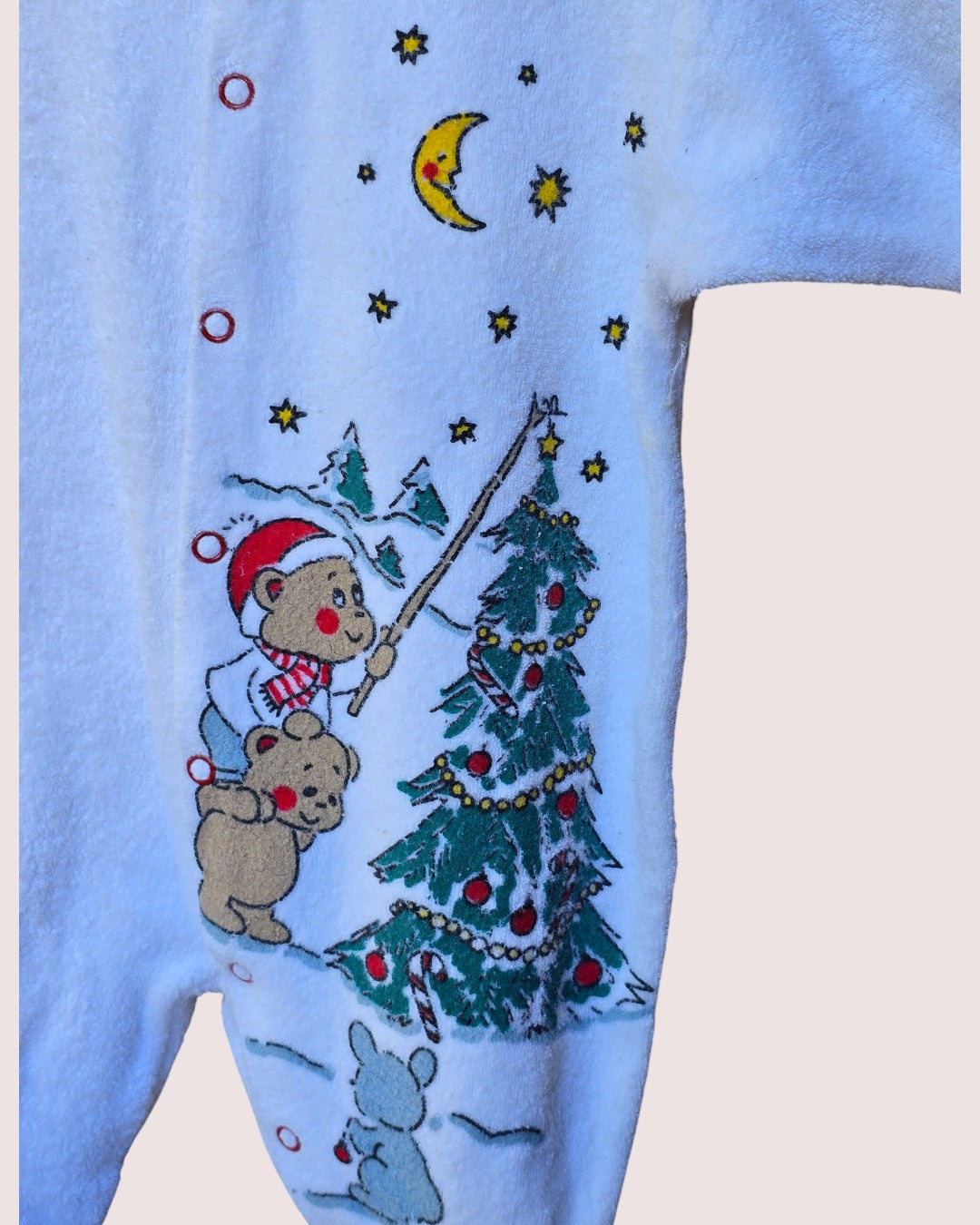 Vintage Snugabye terry sleeper 3-6M