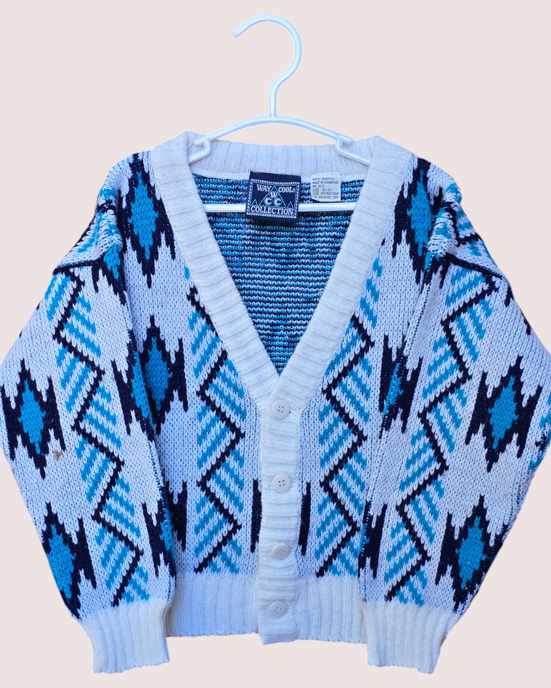 Vintage v-neck cardigan 4-5T